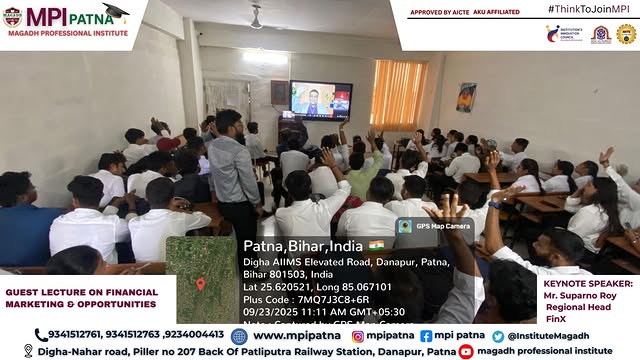 GUEST LECTURE ON FINANCIAL MARKETING & OPPORTUNITIES